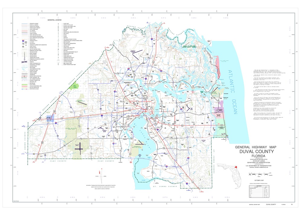 Jacksonville Housing Authority Boundary Map